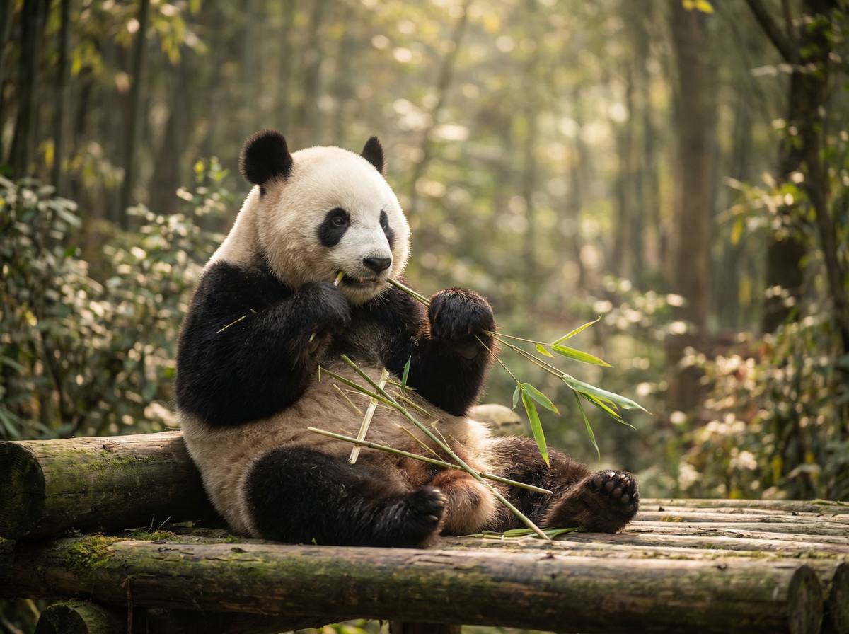 网红主播熊猫视频 - 成都大熊猫4K写真纪录片